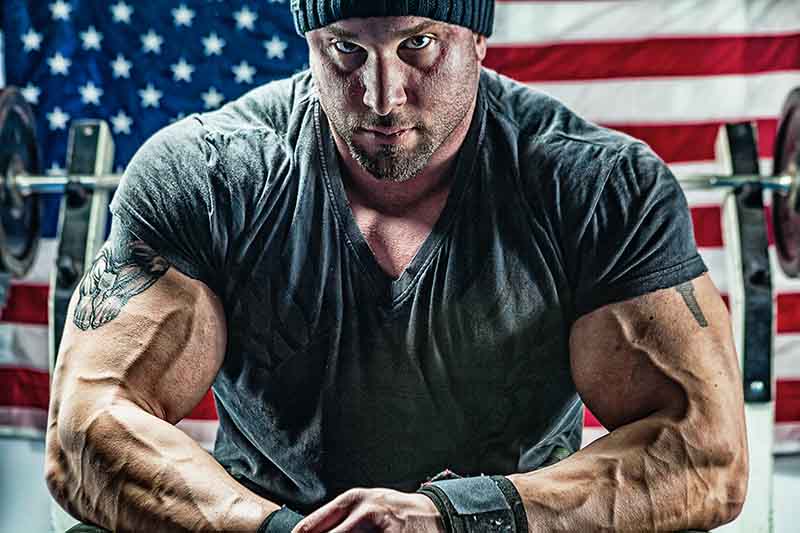 Kreatin Extreme Bodybuilding Mann
