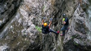 Im Klettergurt Test findest du auch Klettergurte, welche mit Klettersteigsets eingesetzt werden können