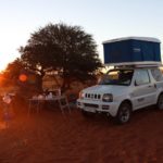 Dachzelt auf dem Offroader