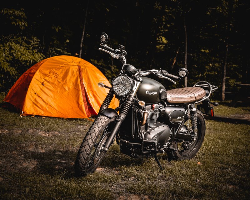 Zelt für Motorradtouren