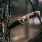 Outdoormesser in der Natur