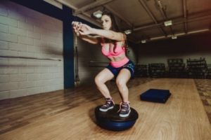 Der Balance Ball in der Anwendung