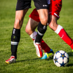 Der Fußball im Spiel