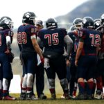 American Football Spieler, die alle Football Spielregeln kennen