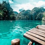 Meer und Inseln auf den Philippinen