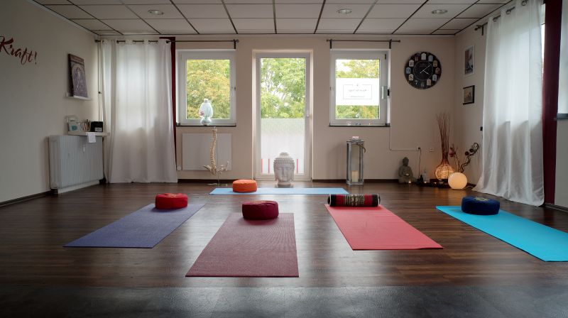 Raum für Yoga und Pilates