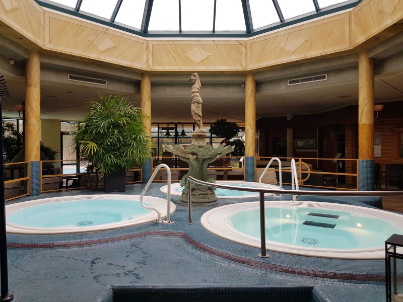 Räumlichkeiten der Sachsen Therme