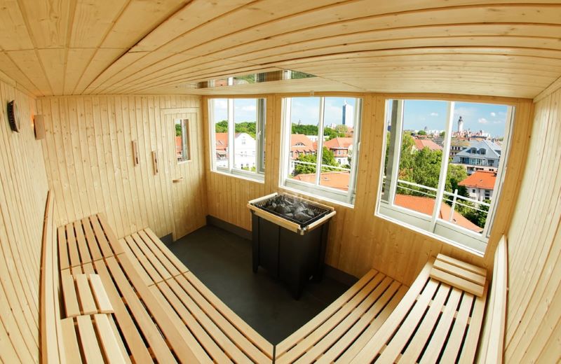 Sauna des Relax Plus
