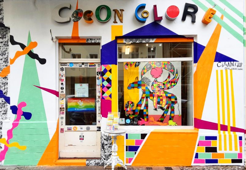 Atelier cocon coloré