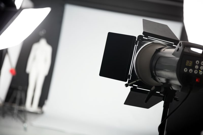 Fotostudio mit Licht